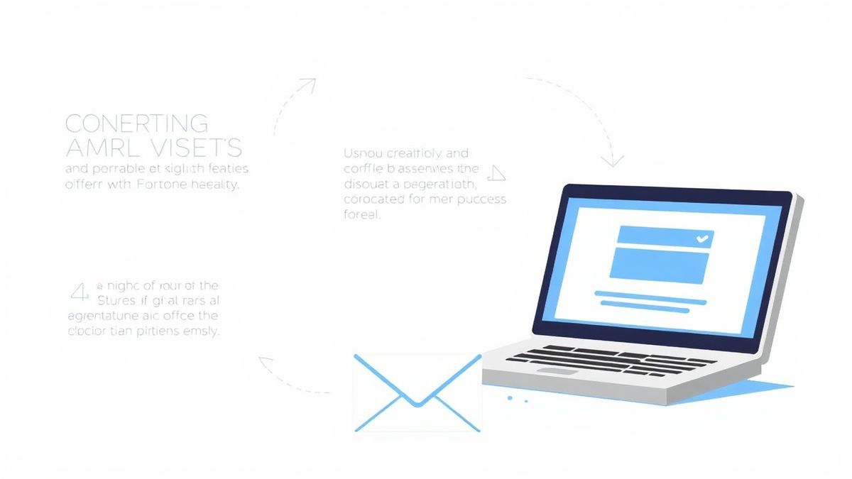 visual steps of generating and using a disposable email